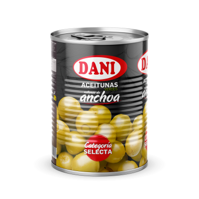 Olives farcies aux anchois 1470 ml x 1 u.