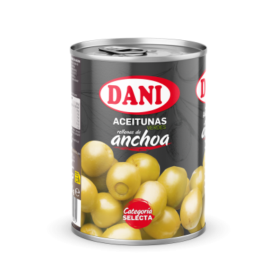 Olives farcies aux anchois 350 ml x 3 u.